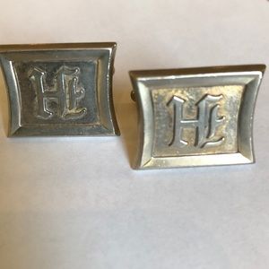 Chunky metal cuff links